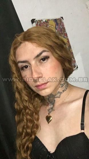 Trans Acompanhante v Gabriella carmesin 4f3167